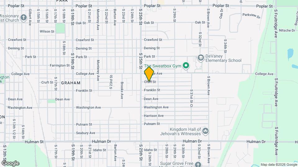 2519 Cruft St Map and Location Details