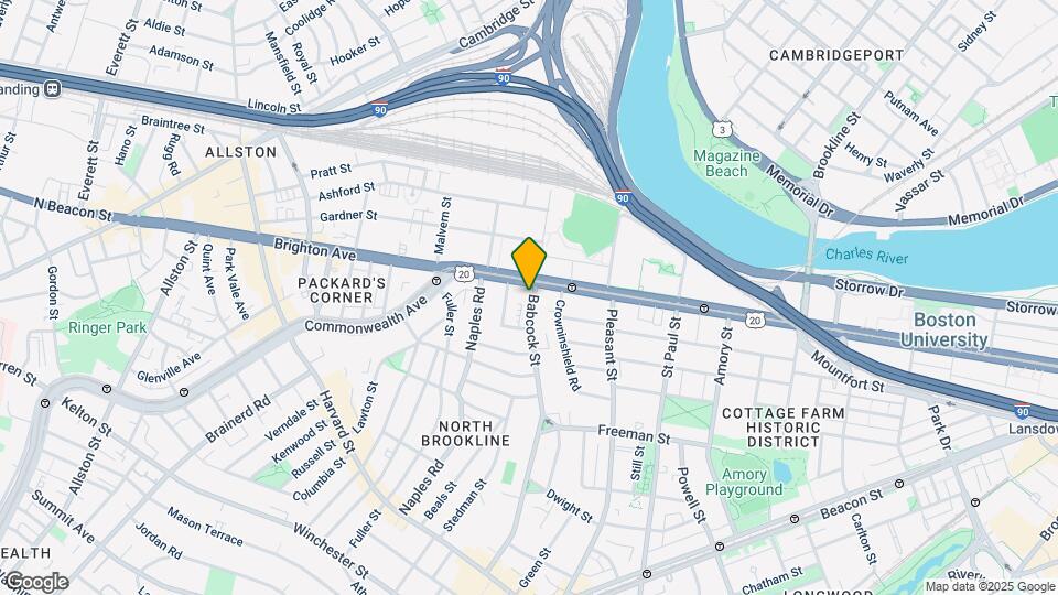 240 Babcock St, Unit 4G Mapa y Detalles de la Ubicación