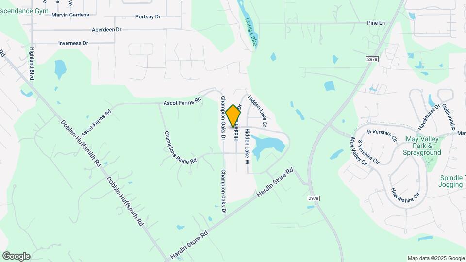 28807 Hidden Cove Dr Map and Location Details