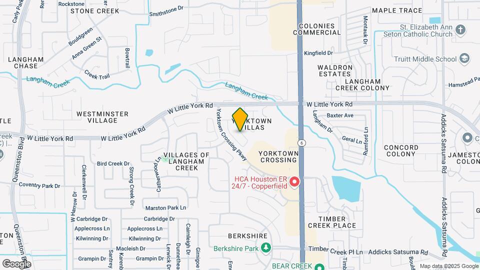 6043 Yorkglen Manor Ln Map and Location Details