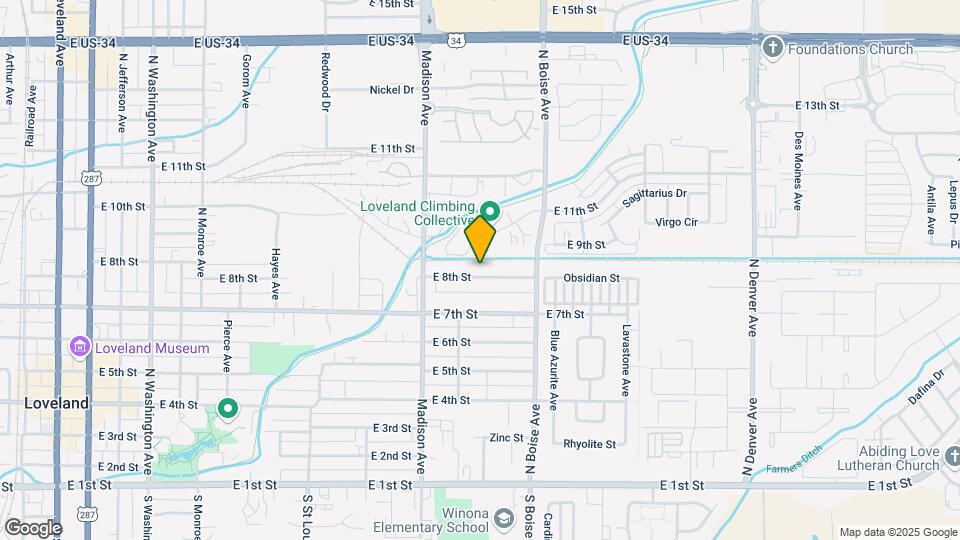 1441-1453 E 8th St Map and Location Details