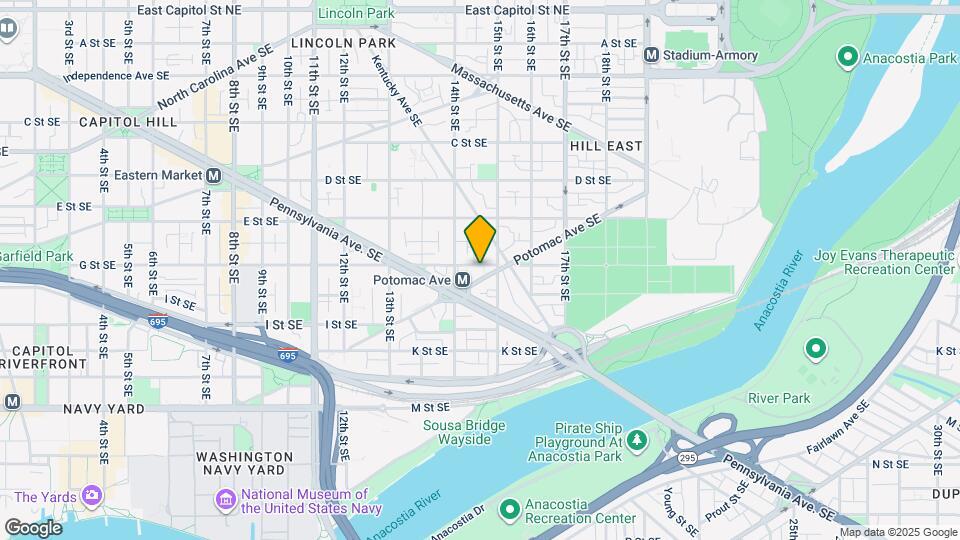 1434 Potomac Ave SE Map and Location Details