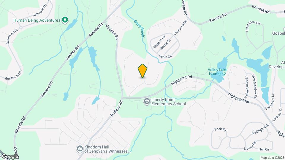 10123 Deep Creek Dr Map and Location Details