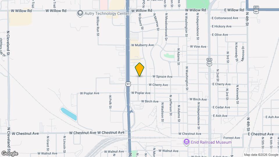 1517 N Jackson St Map and Location Details