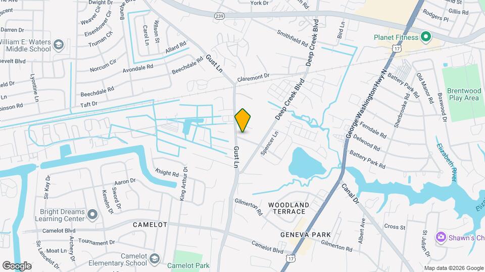 2724 Thomas St Map and Location Details