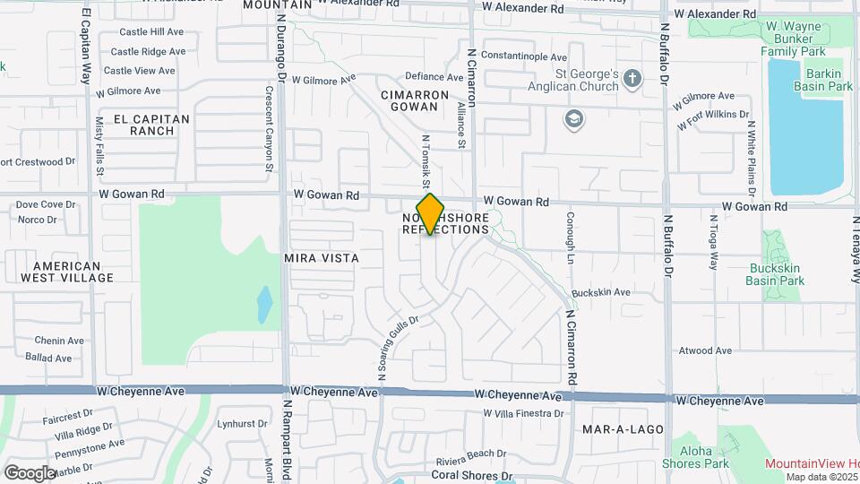 3505 Round Valley Way Map and Location Details