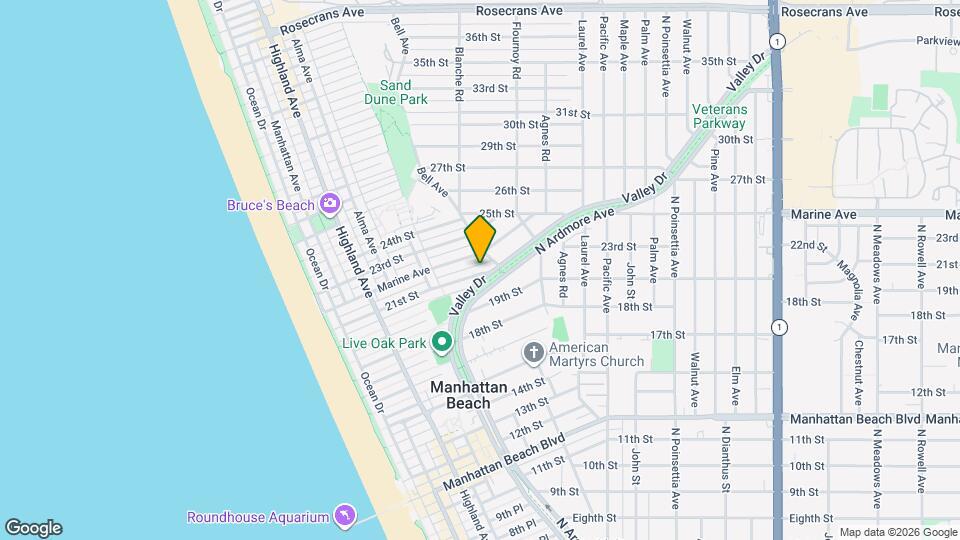 545 21st St Map and Location Details