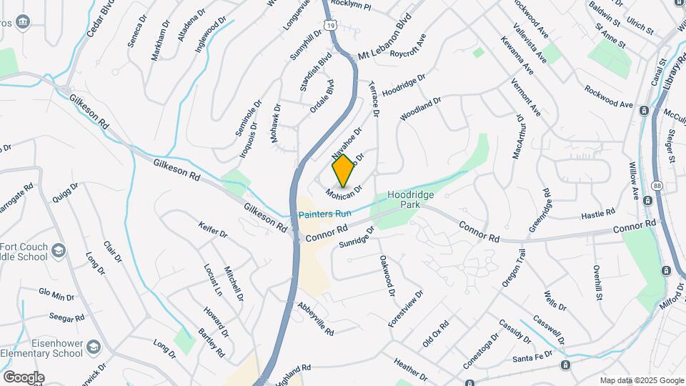 1470 Mohican Dr Map and Location Details