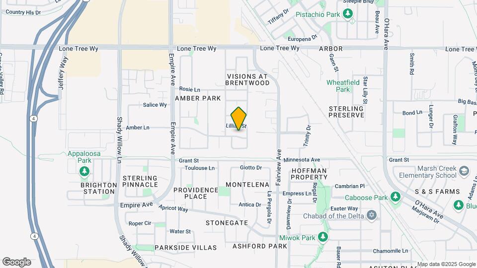1557 Amber Ln Map and Location Details