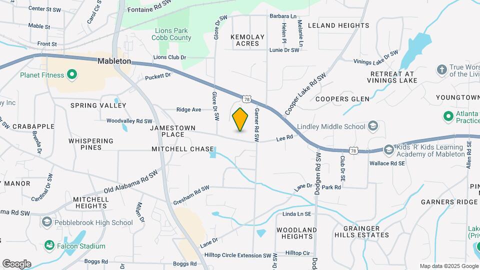 760 Woodvalley Rd SW Mapa y Detalles de la Ubicación