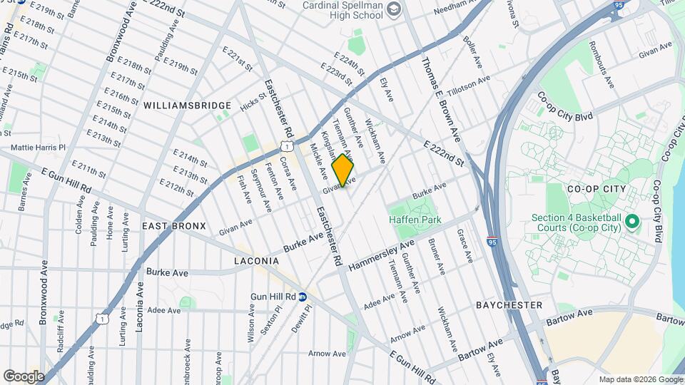 3249 Kingsland Ave Map and Location Details