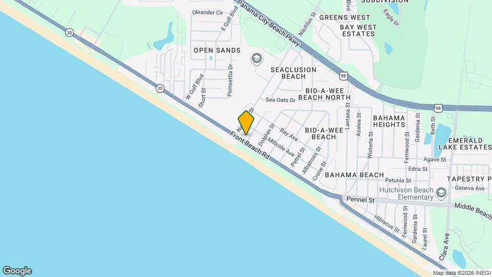 14300 Front Beach Rd Map and Location Details