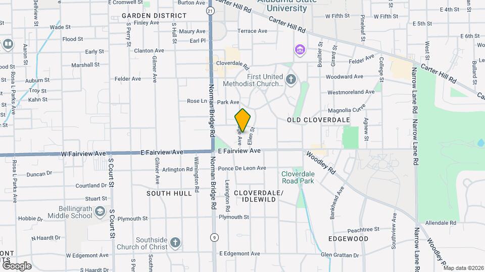 2031 Ridge Ave Map and Location Details