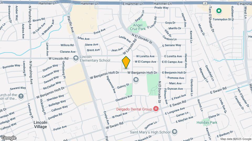 225 W Benjamin Holt Dr Mapa y Detalles de la Ubicación