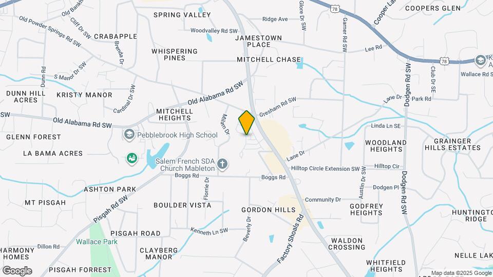 6072 Knickerbocker St Mapa y Detalles de la Ubicación