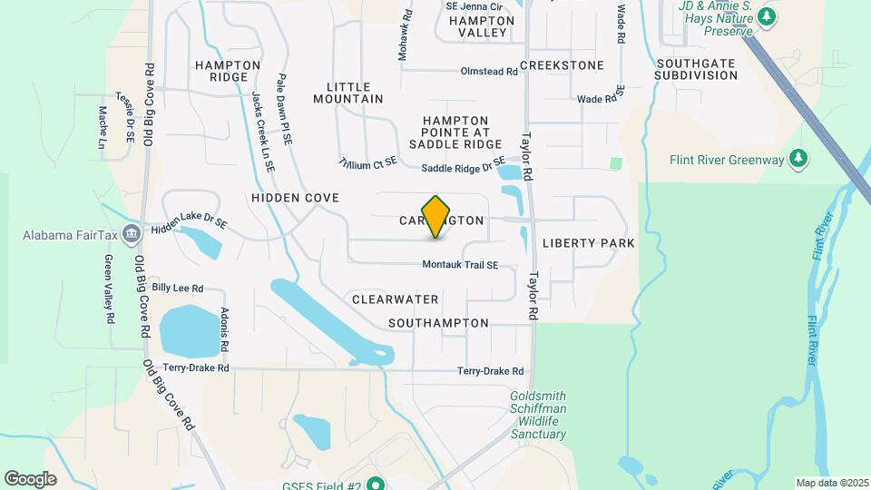 4702 Carrington Blvd SE Mapa y Detalles de la Ubicación