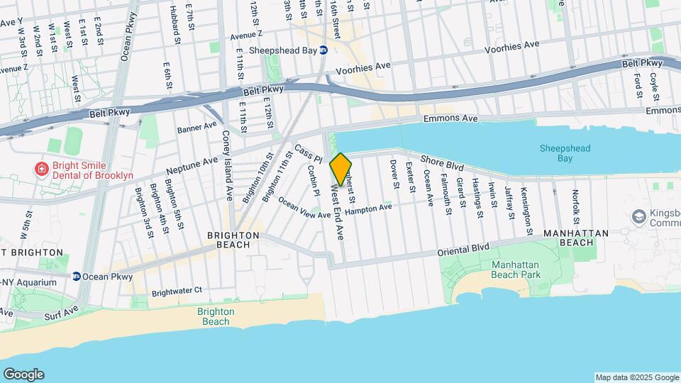 59 W End Ave Mapa y Detalles de la Ubicación