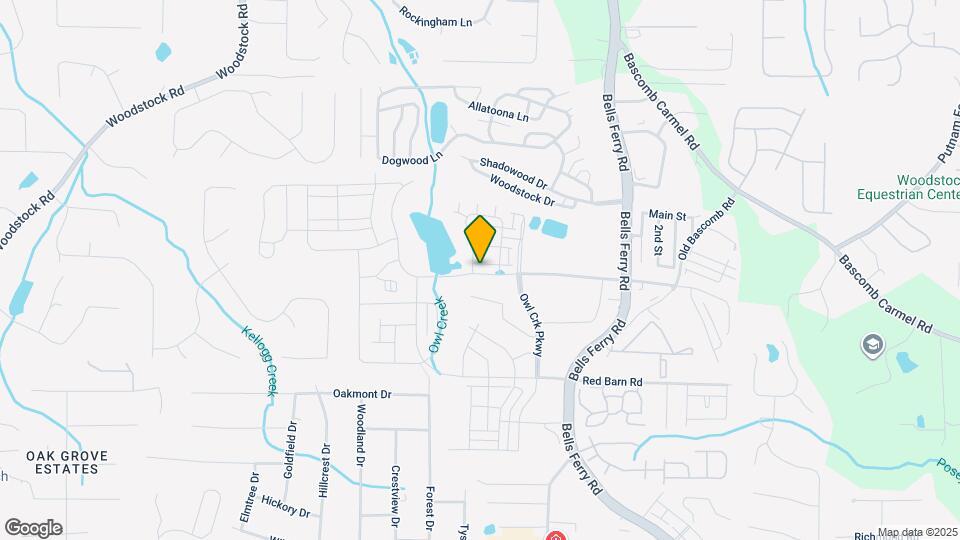 1186 Buice Lake Pkwy Map and Location Details