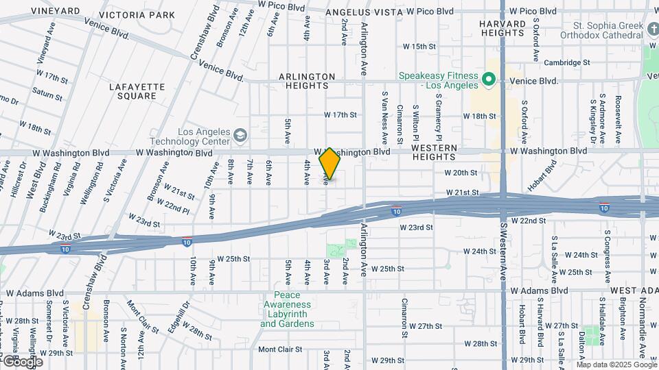 2030 3rd Ave Mapa y Detalles de la Ubicación