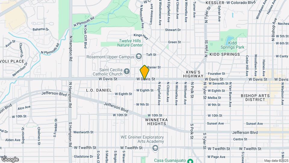 500 N Montclair Ave Map and Location Details