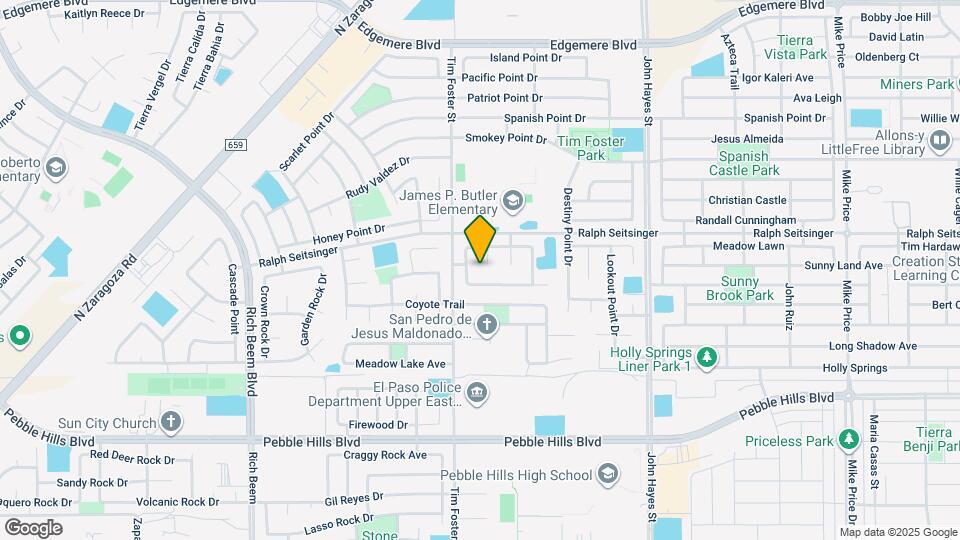 3141 Fury Point Pl Map and Location Details