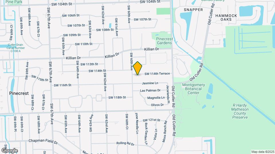 5920 SW 114th Terrace Map and Location Details