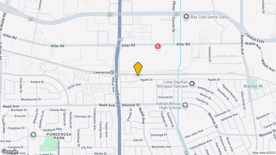 3499 Agate Dr Map and Location Details