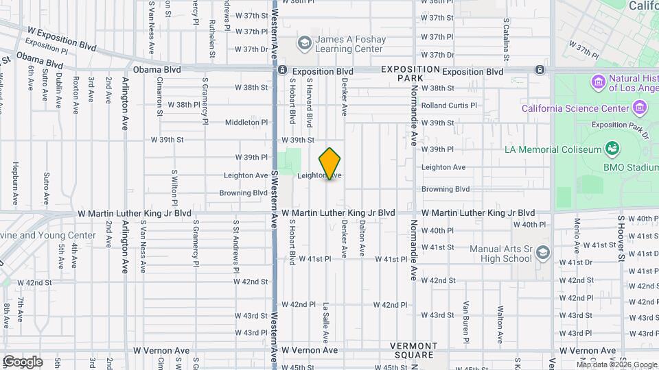 3964 La Salle Ave Mapa y Detalles de la Ubicación