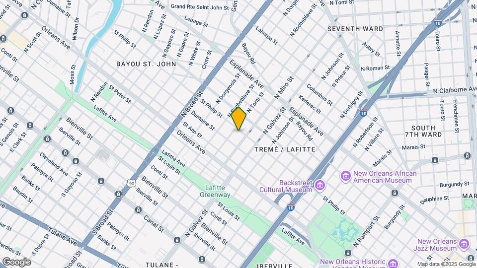 2320 St Philip St Map and Location Details