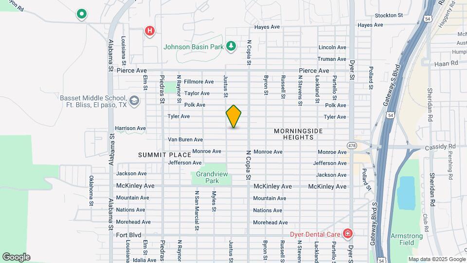 3312 Harrison Ave Map and Location Details