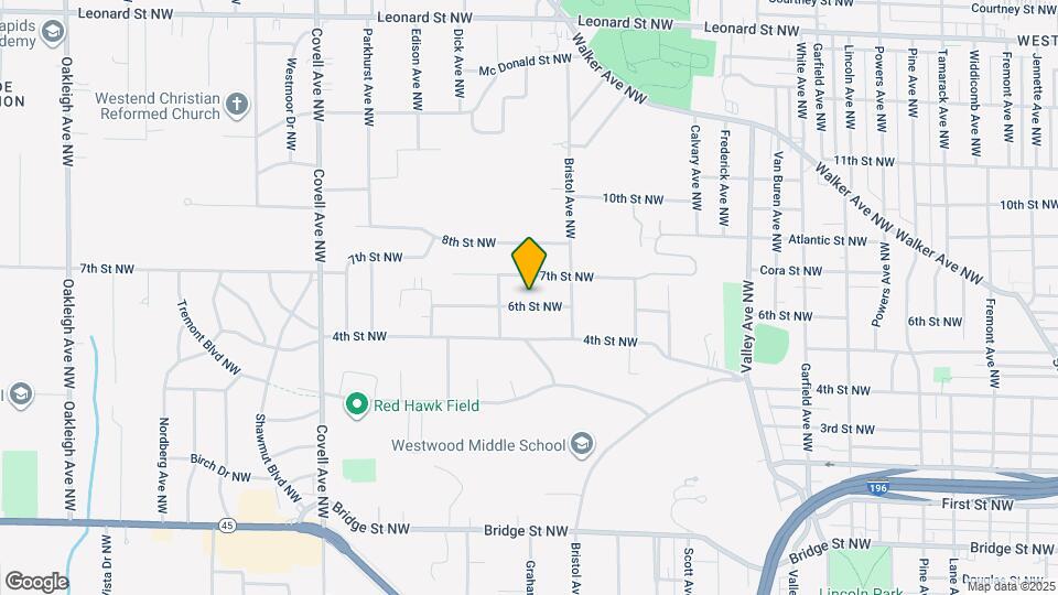1645 6th St NW Map and Location Details