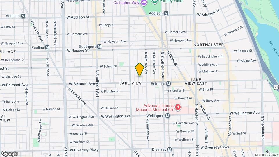 3213 N Clifton Ave, Unit W2 Mapa y Detalles de la Ubicación