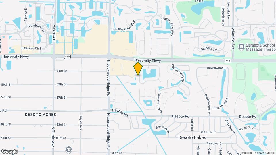 3757 Parkridge Cir Map and Location Details