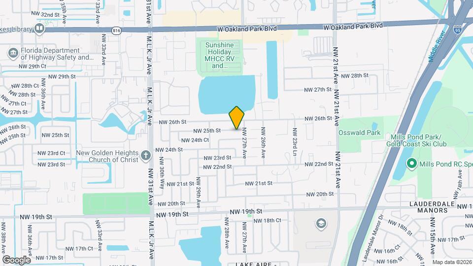 2720 NW 25th St Map and Location Details