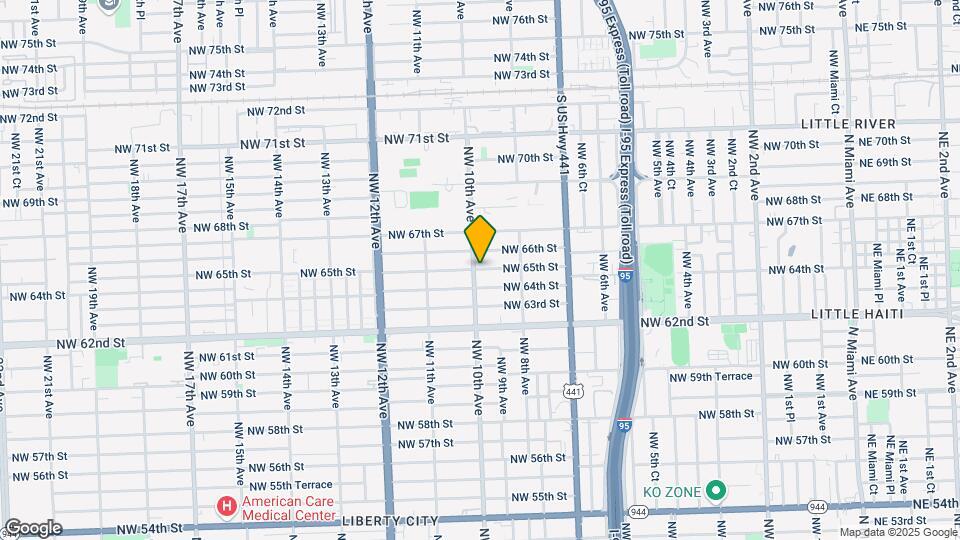 944 NW 64th St Map and Location Details
