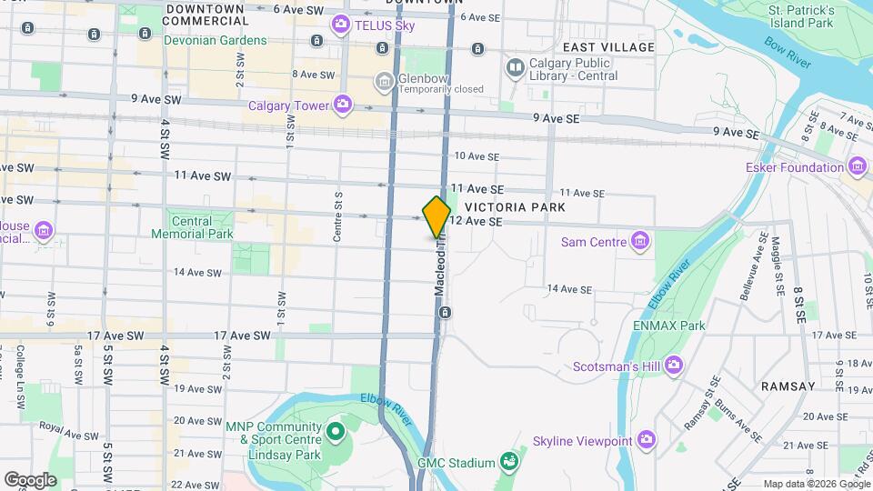 1235 Macleod Trl SE, Unit SI ID1407203P Map and Location Details