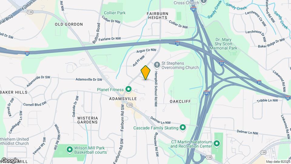 3490 Thompson Dr NW Map and Location Details