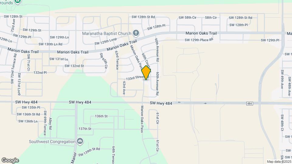 177 Marion Oaks Pass Map and Location Details