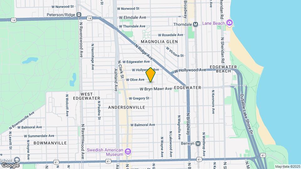 5610 N Glenwood Ave Map and Location Details