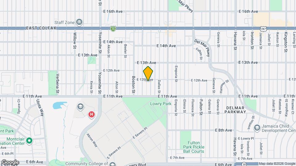 1183 Clinton St Map and Location Details