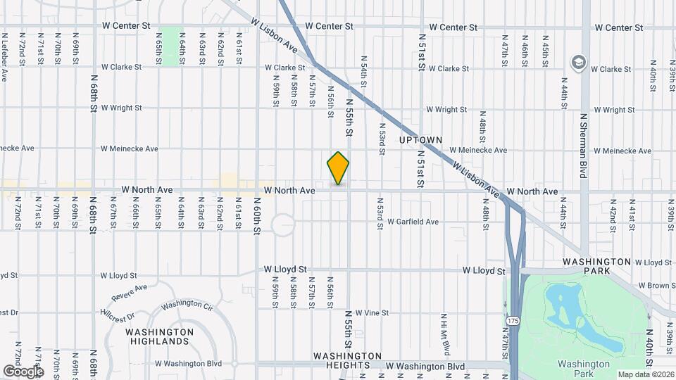 5525 W North Ave Map and Location Details