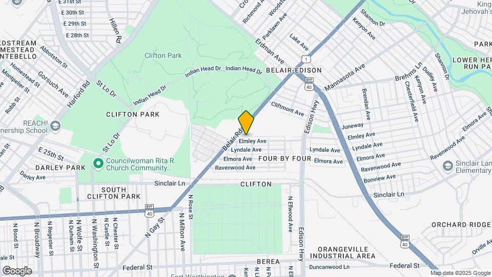 3218 Elmley Ave Map and Location Details