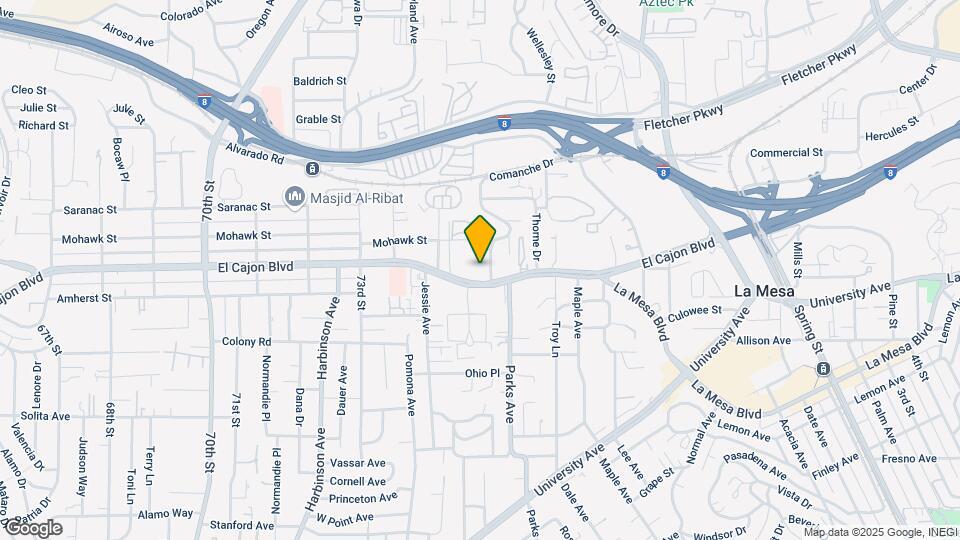 4920 Comanche Dr Map and Location Details