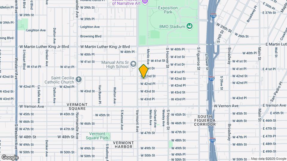 4217 Menlo Ave Map and Location Details