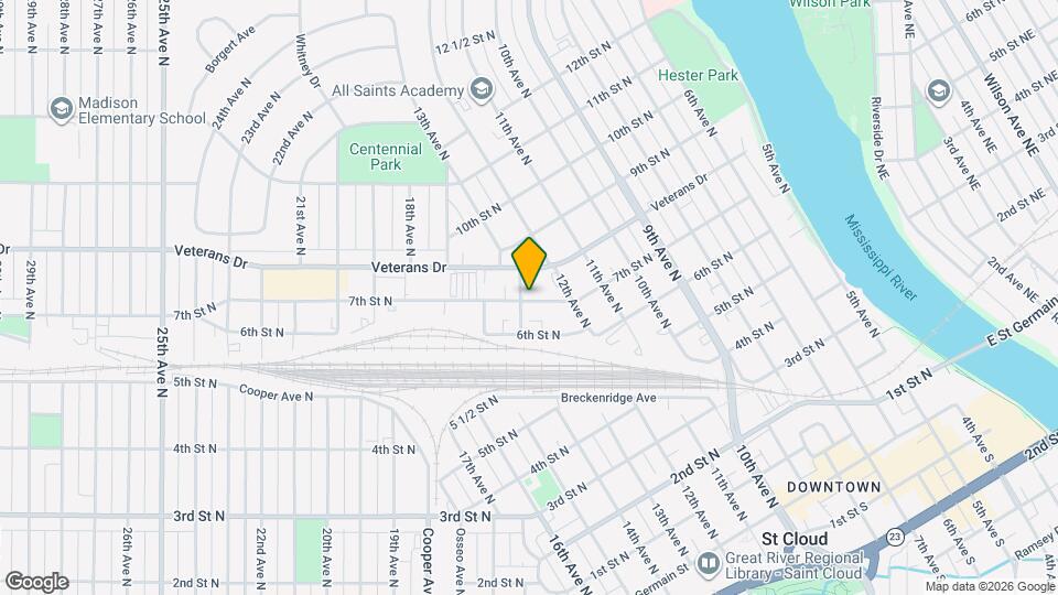1425 7th St N Map and Location Details