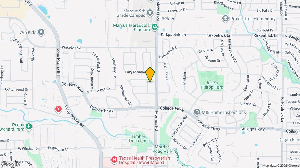 5020 Timberglen Dr Map and Location Details