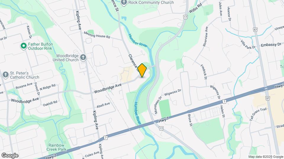 83 Woodbridge Ave Map and Location Details