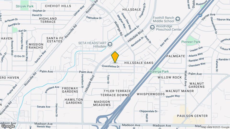 4513 Greenholme Dr Mapa y Detalles de la Ubicación