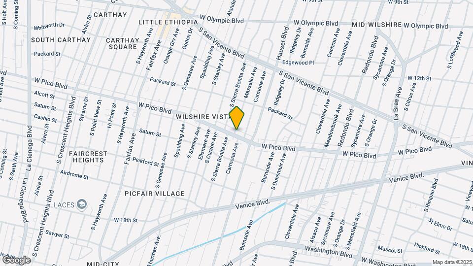 1380 Masselin Ave Map and Location Details