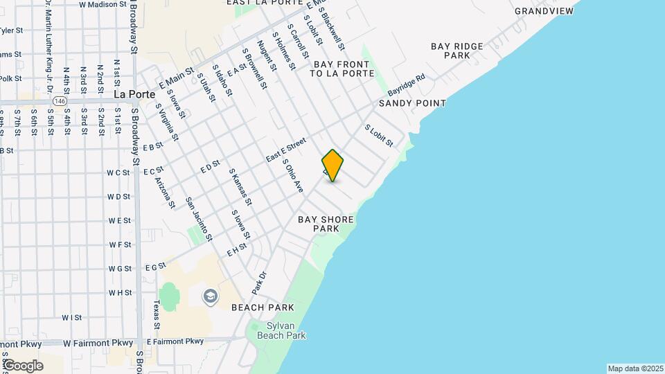 810 S Brownell St Map and Location Details